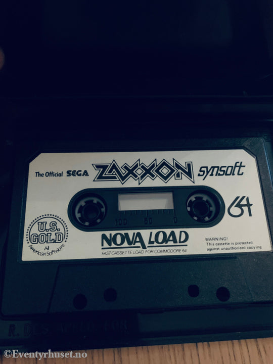 Zaxxon (1984). Commodore 64 (C64) spill solgt i Norge! Commodore 64/138