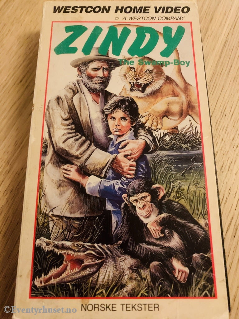 Zindy - The Swamp Boy. Vhs Slipcase.