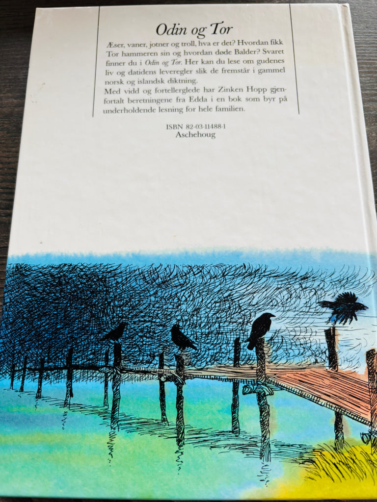 Zinken Hopp – Odin og Tor. Bok.