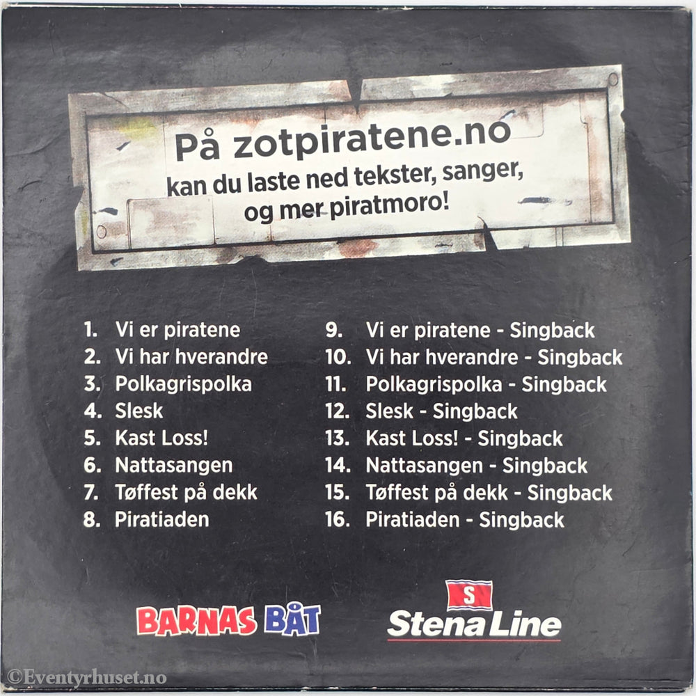Zita & Zotpiratene. 2010. Zita & Zotpiratene vol. 3 – Lær deg piratsangene våre!. CD.
