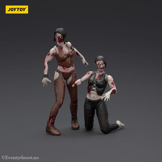 Zombie Dark Source Action Figures 2-Pack Female wrestlers 8 cm Toys