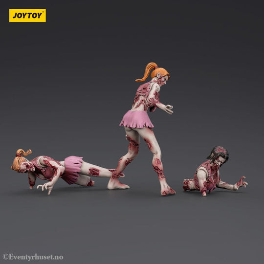 Zombie Dark Source Action Figures 3-Pack Cheer Leaders 8 cm Toys
