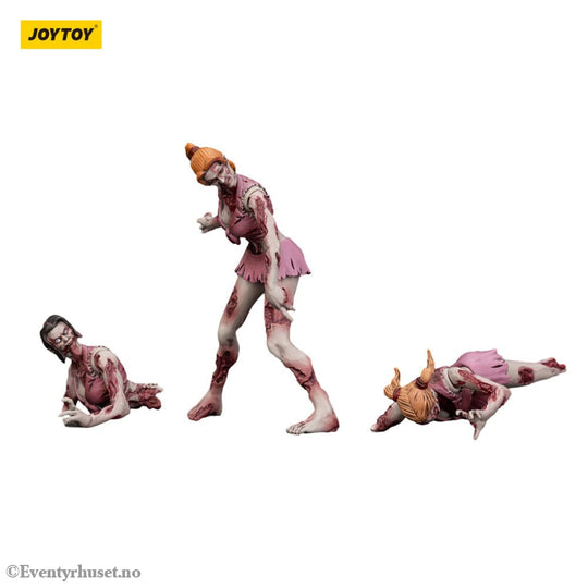 Zombie Dark Source Action Figures 3-Pack Cheer Leaders 8 cm Toys