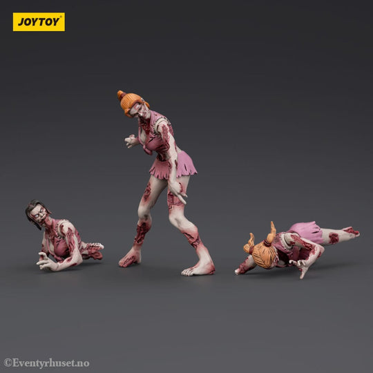 Zombie Dark Source Action Figures 3-Pack Cheer Leaders 8 cm Toys