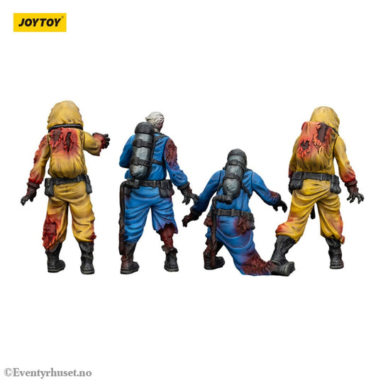Zombie Dark Source Action Figures 4-Pack Biochemical Lab Team 8 cm Toys