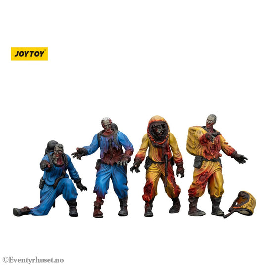 Zombie Dark Source Action Figures 4-Pack Biochemical Lab Team 8 cm Toys