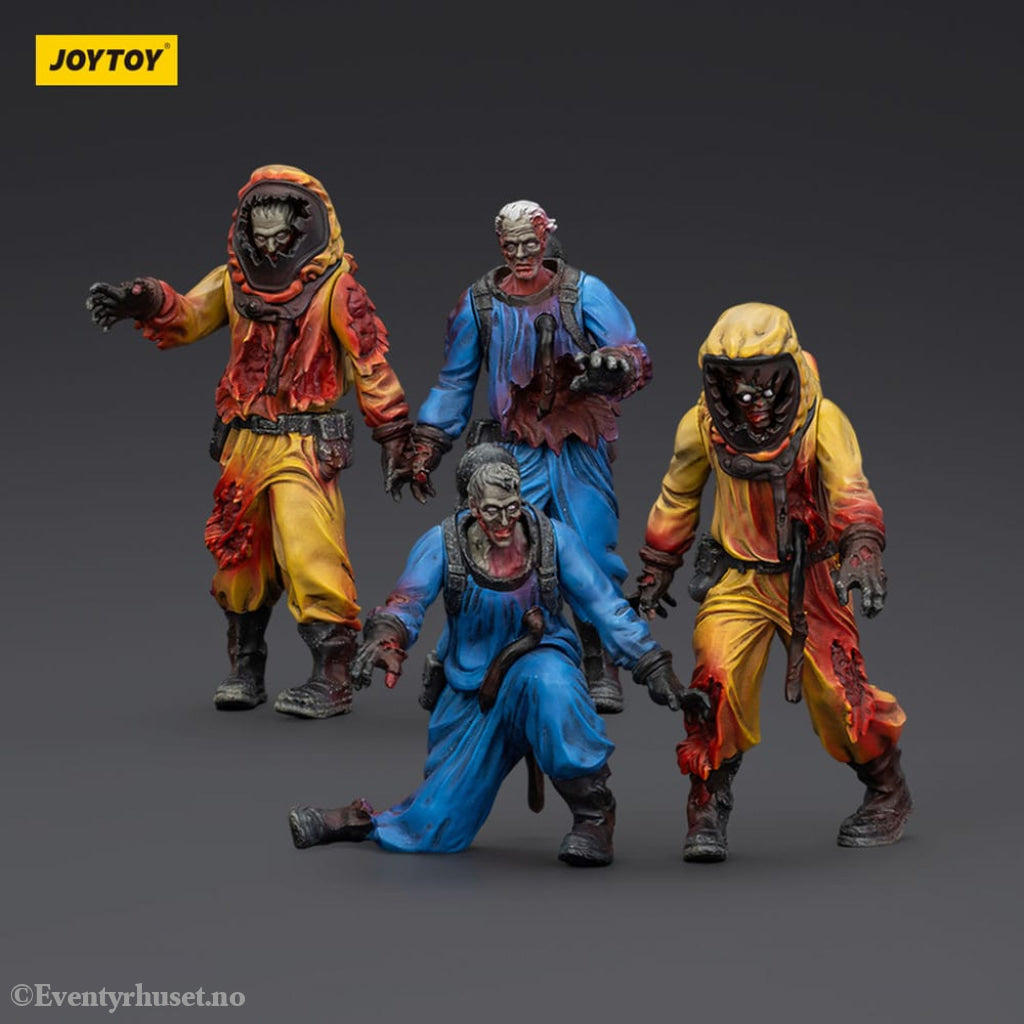 Zombie Dark Source Action Figures 4-Pack Biochemical Lab Team 8 cm Toys
