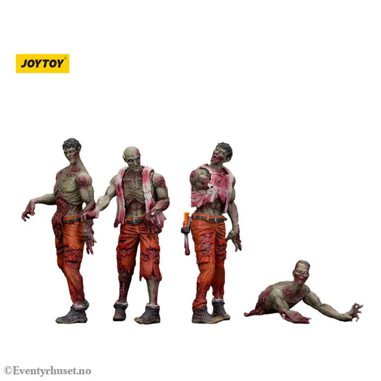 Zombie Dark Source Action Figures 4-Pack Mechanic Team 8 cm Toys