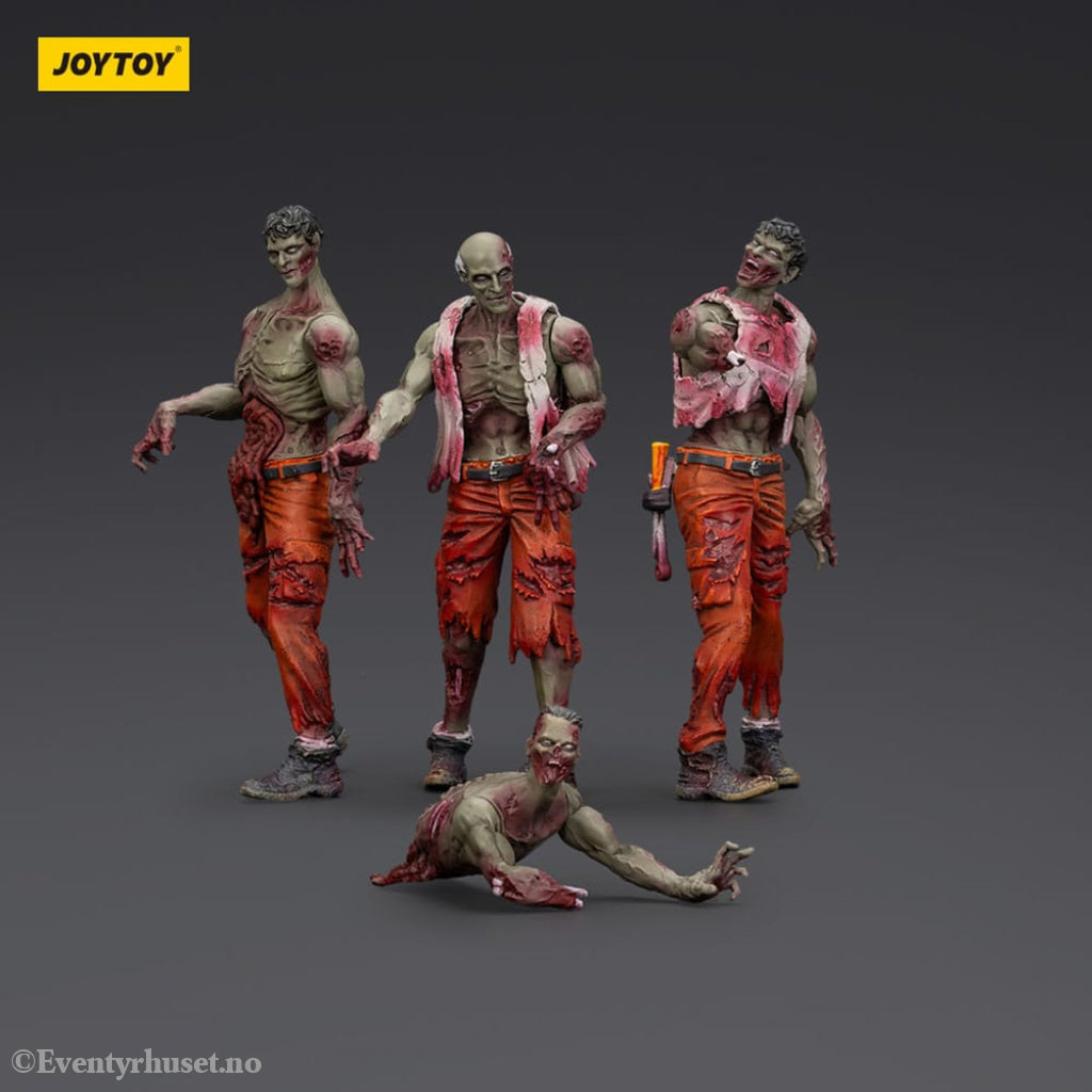 Zombie Dark Source Action Figures 4-Pack Mechanic Team 8 cm Toys