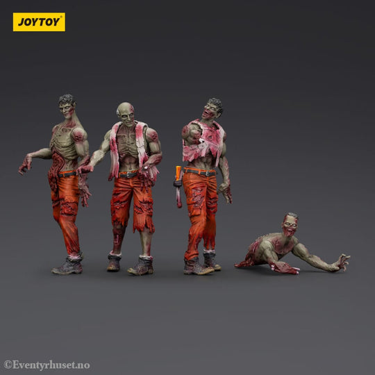 Zombie Dark Source Action Figures 4-Pack Mechanic Team 8 cm Toys
