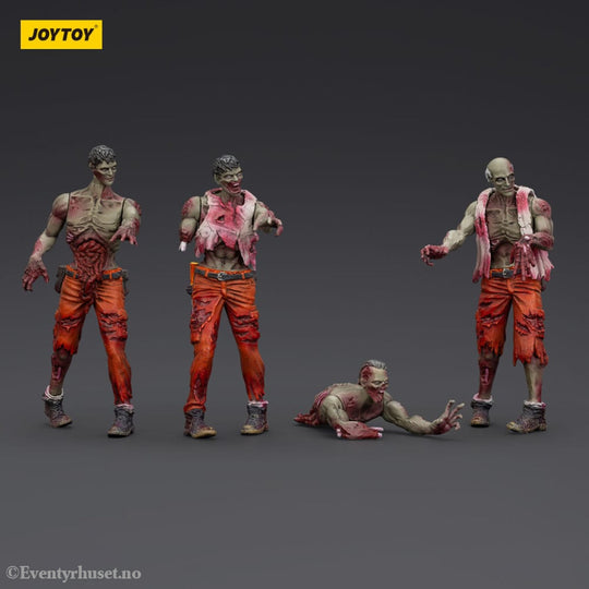 Zombie Dark Source Action Figures 4-Pack Mechanic Team 8 cm Toys