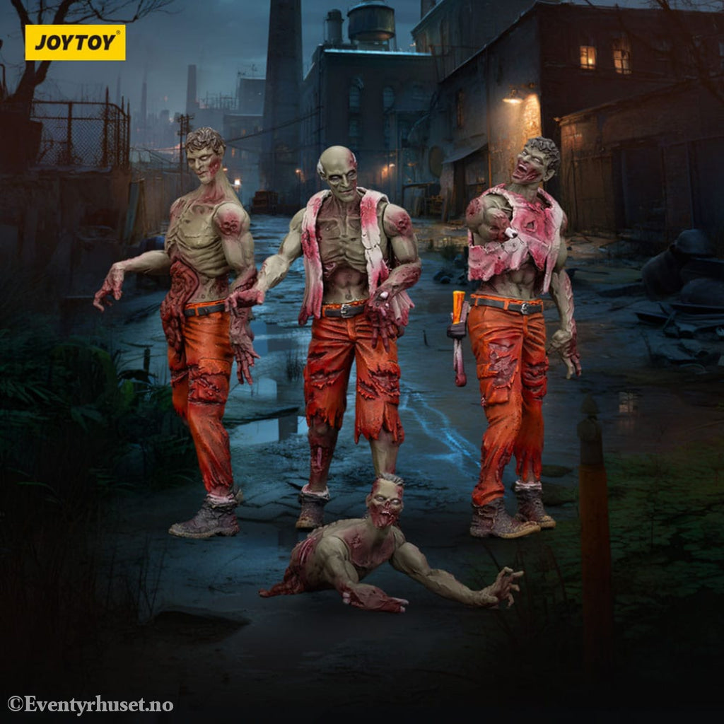 Zombie Dark Source Action Figures 4-Pack Mechanic Team 8 cm Toys
