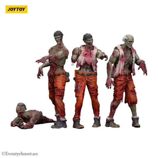 Zombie Dark Source Action Figures 4-Pack Mechanic Team 8 cm Toys