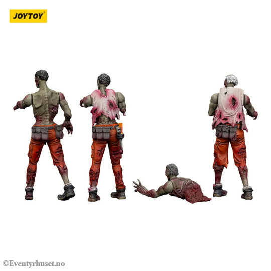 Zombie Dark Source Action Figures 4-Pack Mechanic Team 8 cm Toys