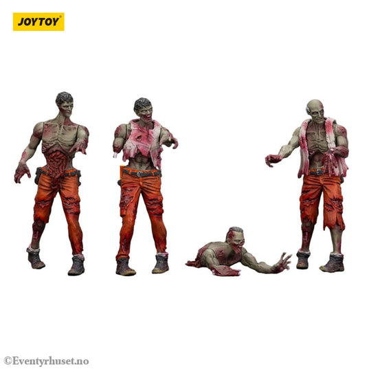 Zombie Dark Source Action Figures 4-Pack Mechanic Team 8 cm Toys