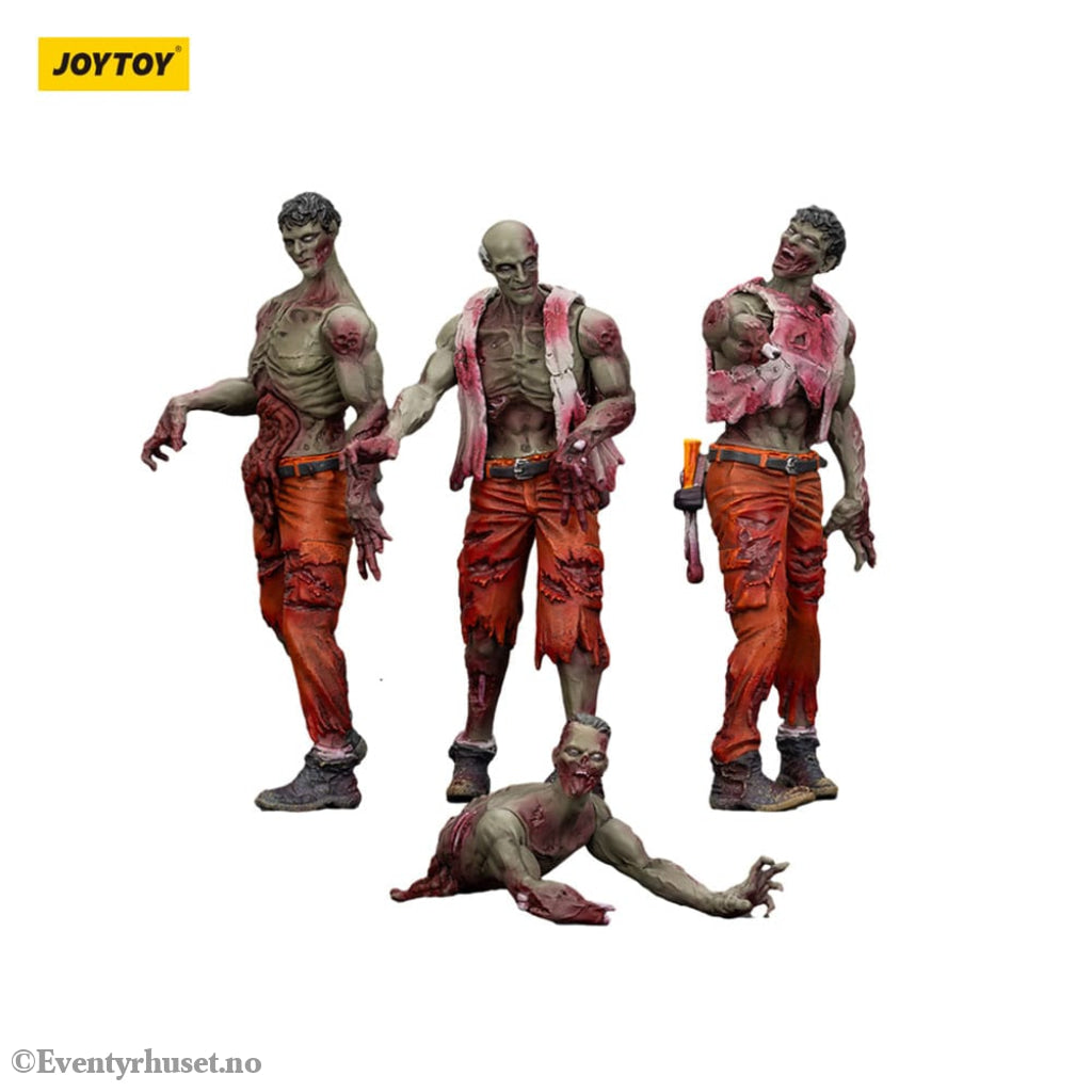 Zombie Dark Source Action Figures 4-Pack Mechanic Team 8 cm Toys