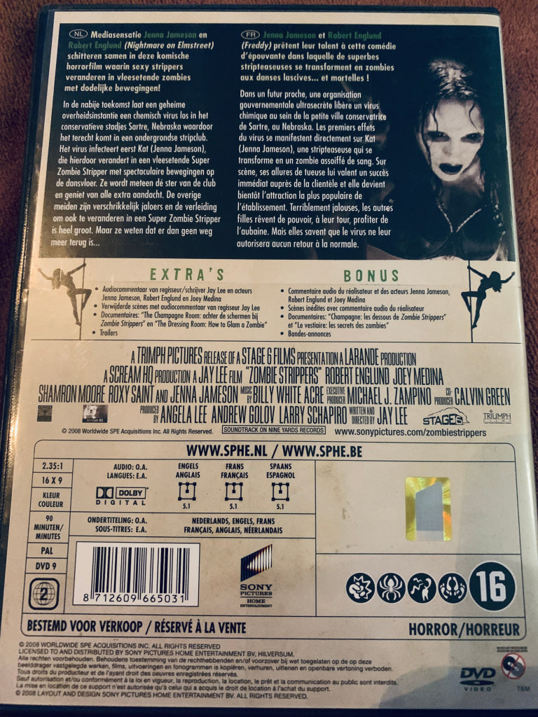 Zombie Strippers Unrated. DVD. DVD