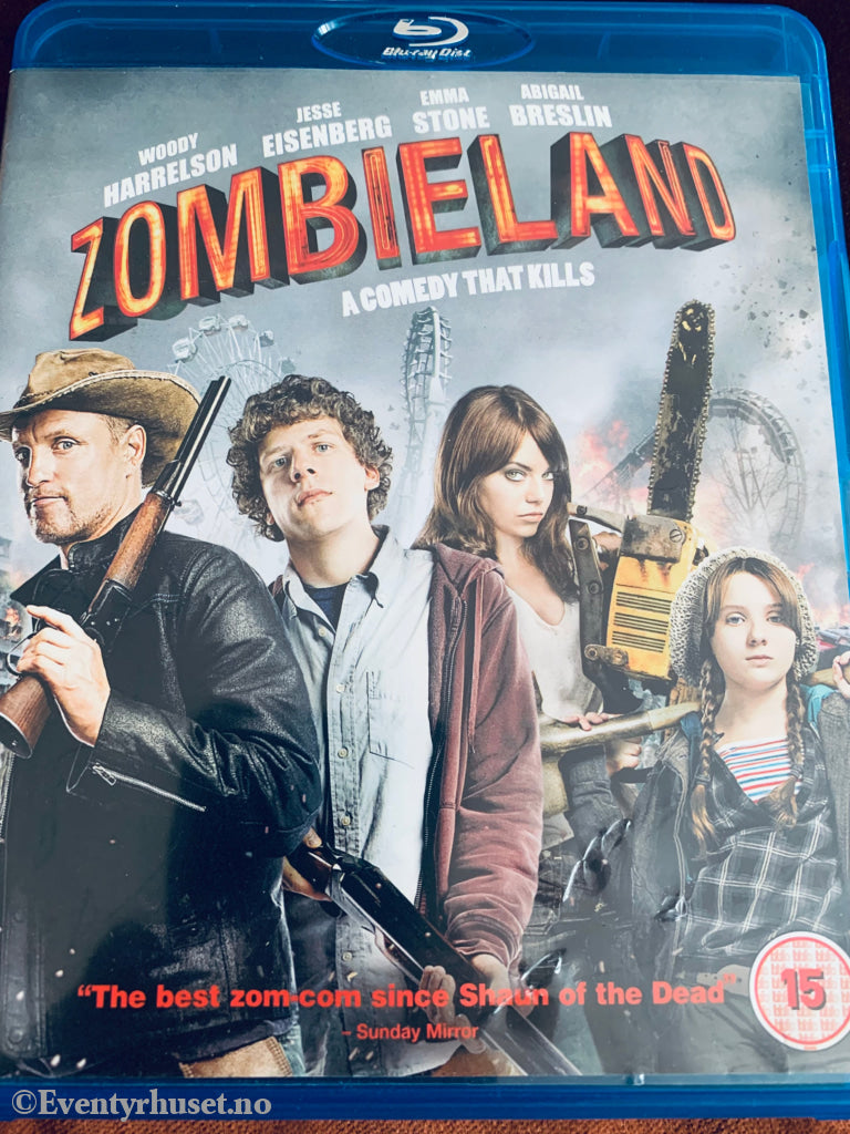 Zombieland. Blu-Ray. Blu-Ray Disc