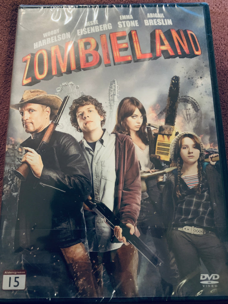 Zombieland. DVD. Ny i plast!