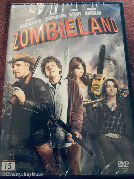 Zombieland. DVD. Ny i plast!