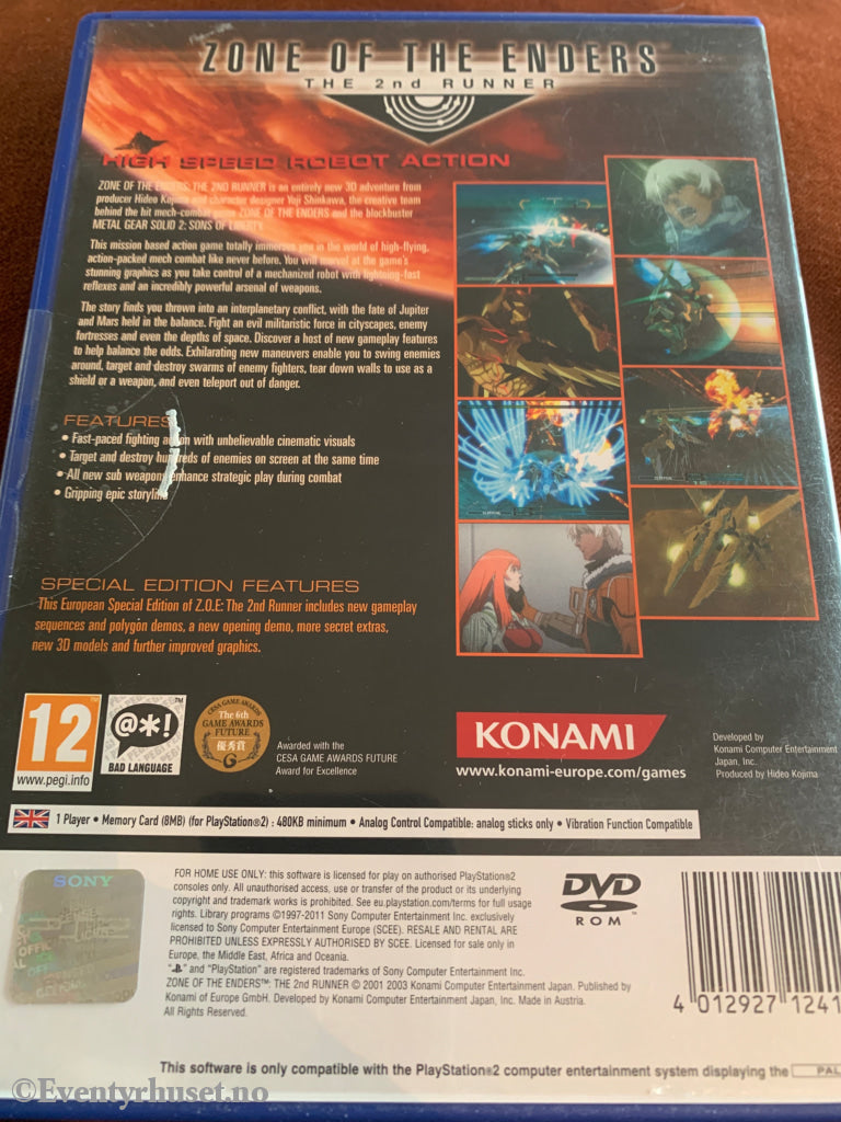 Zone of the Enders: The 2nd Runner (Special Edition) . PS2