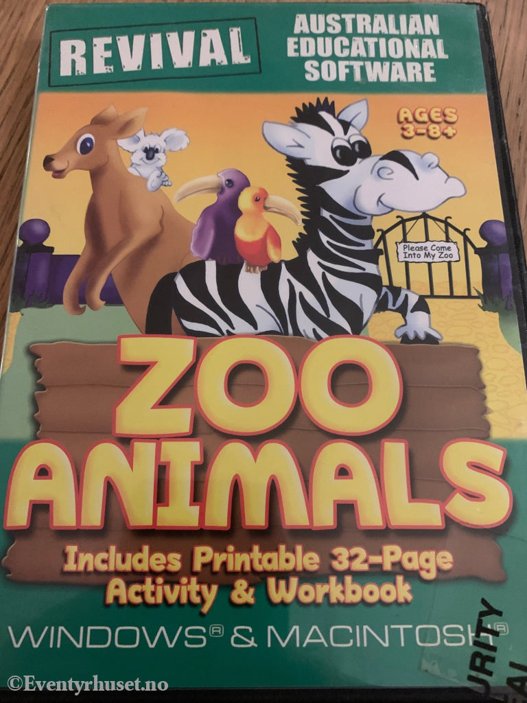 Zoo Animals. Pc-Spill. Pc Spill