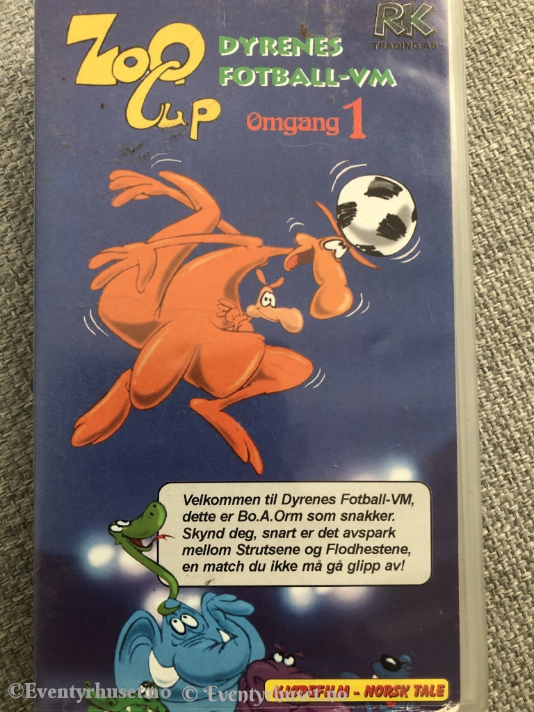 Zoo Cup. Dyrenes Fotball-Vm. Omgang 1. Vhs. Vhs