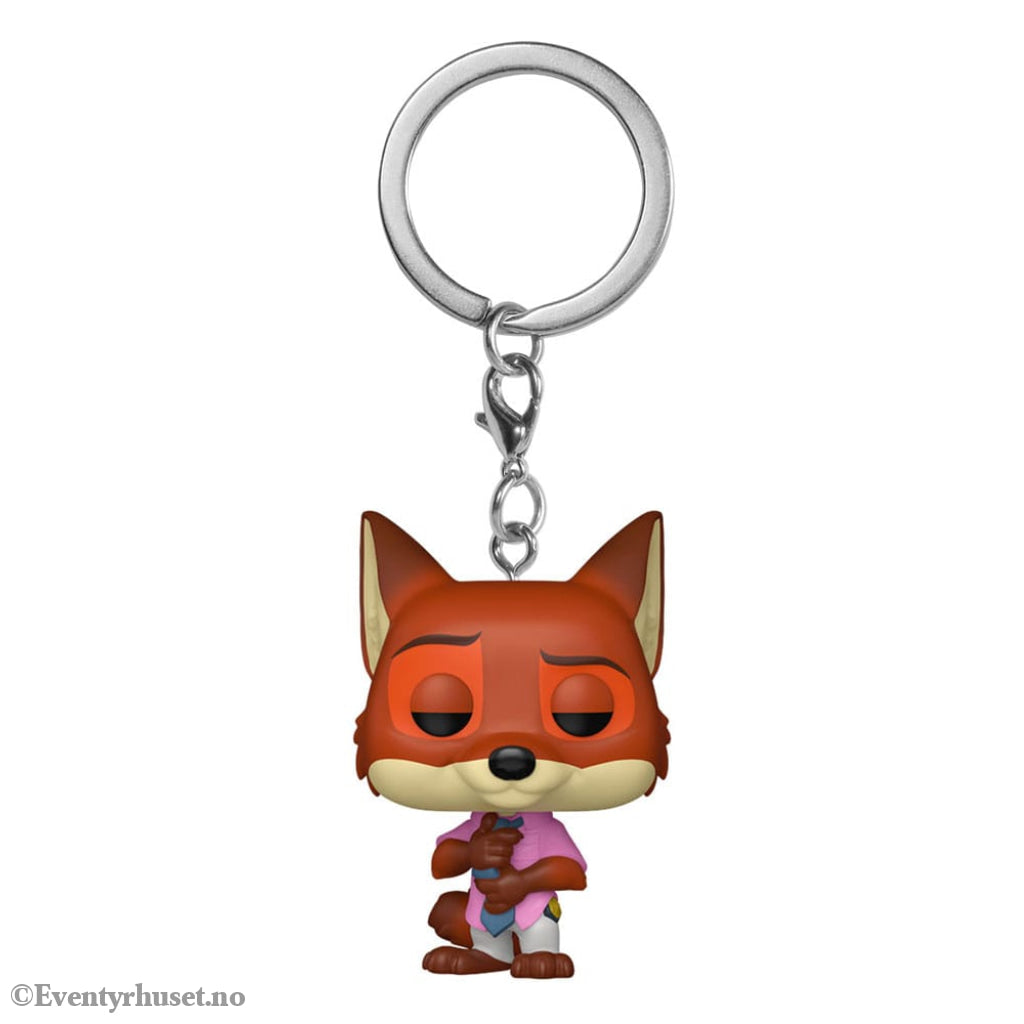 Zootopia 2 Pocket POP! Vinyl Keychains 4 cm Nick Wilde Display (12) Fashion & Accessories