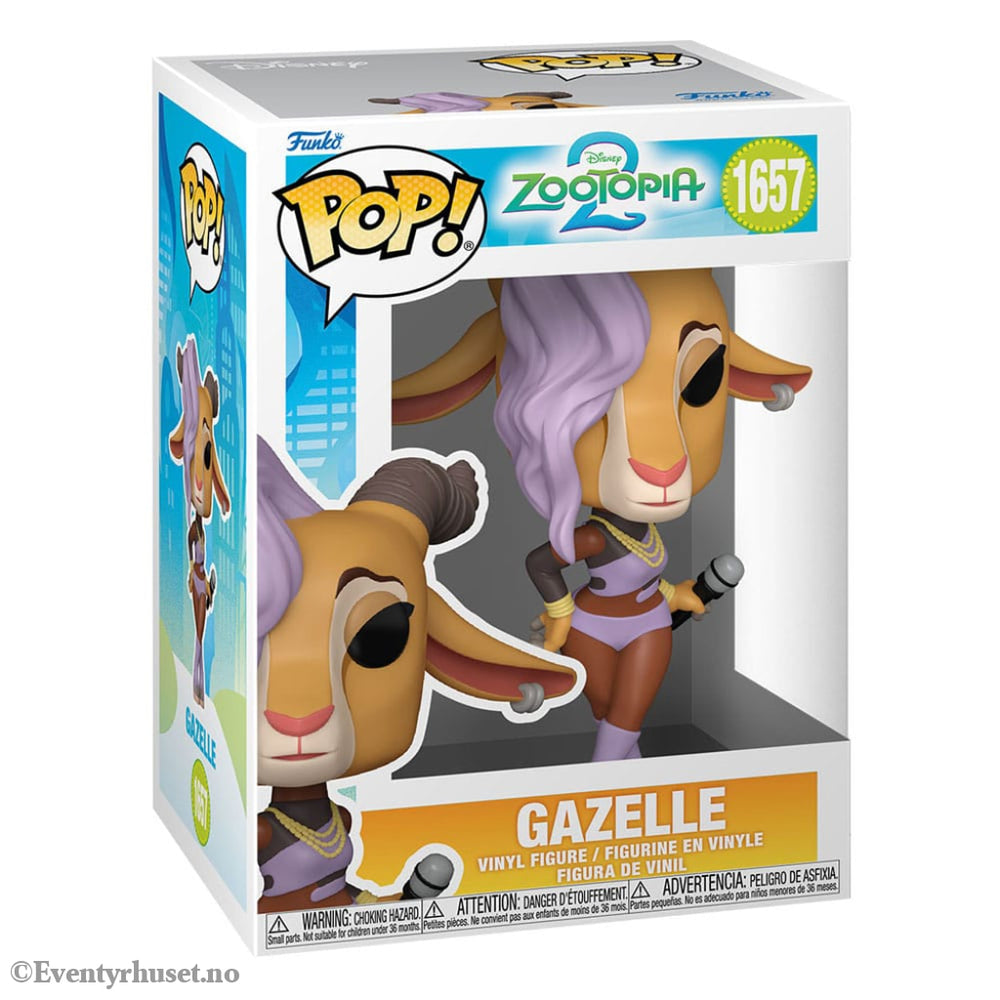 Zootopia 2 POP! Movies Vinyl Figure Gazelle 9 cm Collectibles