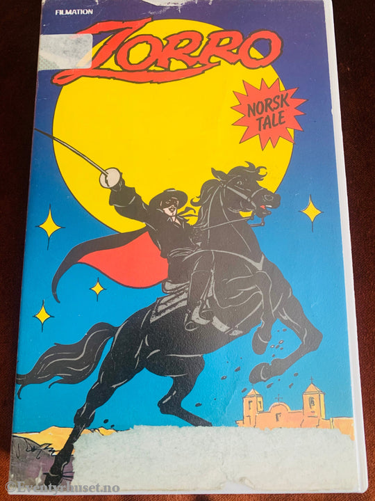 Zorro. 1983. Vhs Big Box. Box