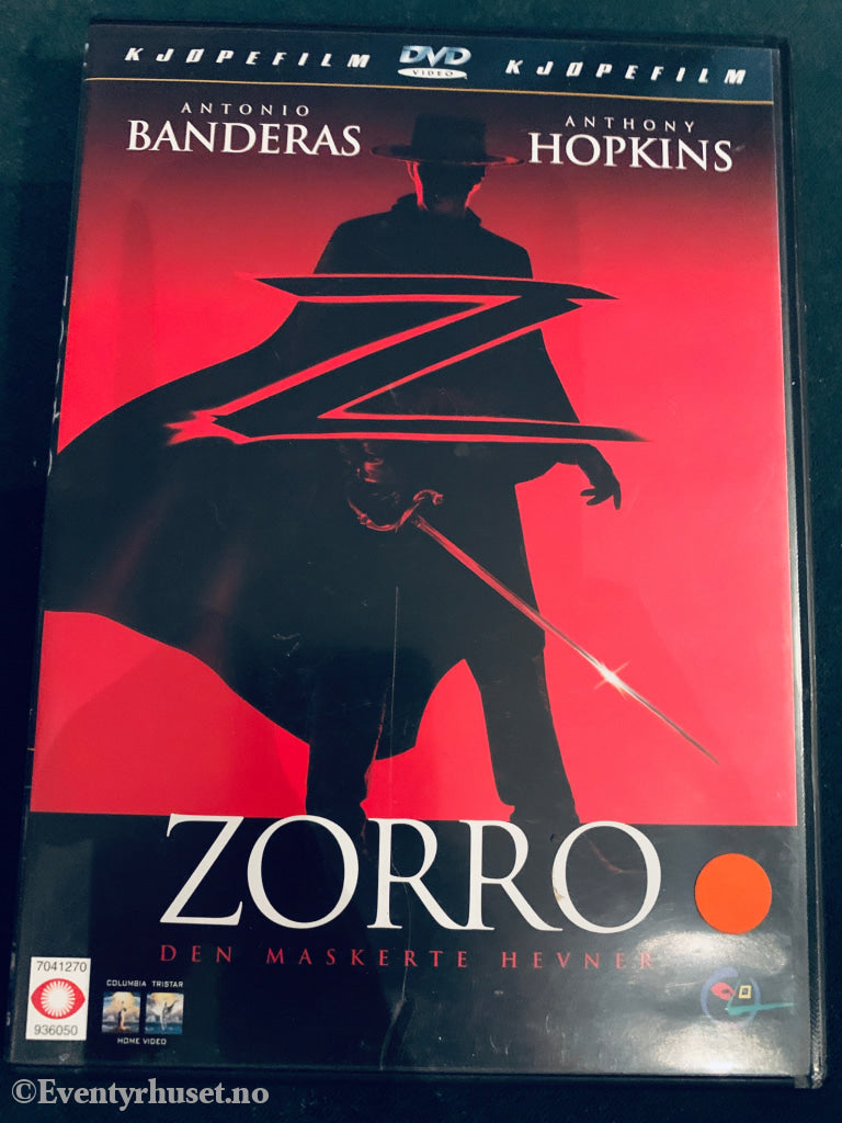 Zorro. 1998. DVD.