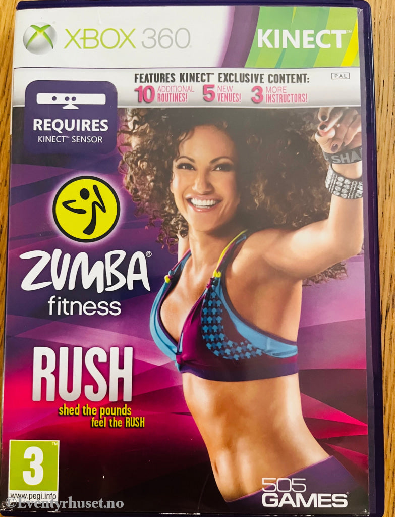 Zumba Fitness Rush. Xbox 360.