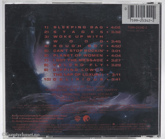 ZZ Top. 1985. Afterburner. CD.