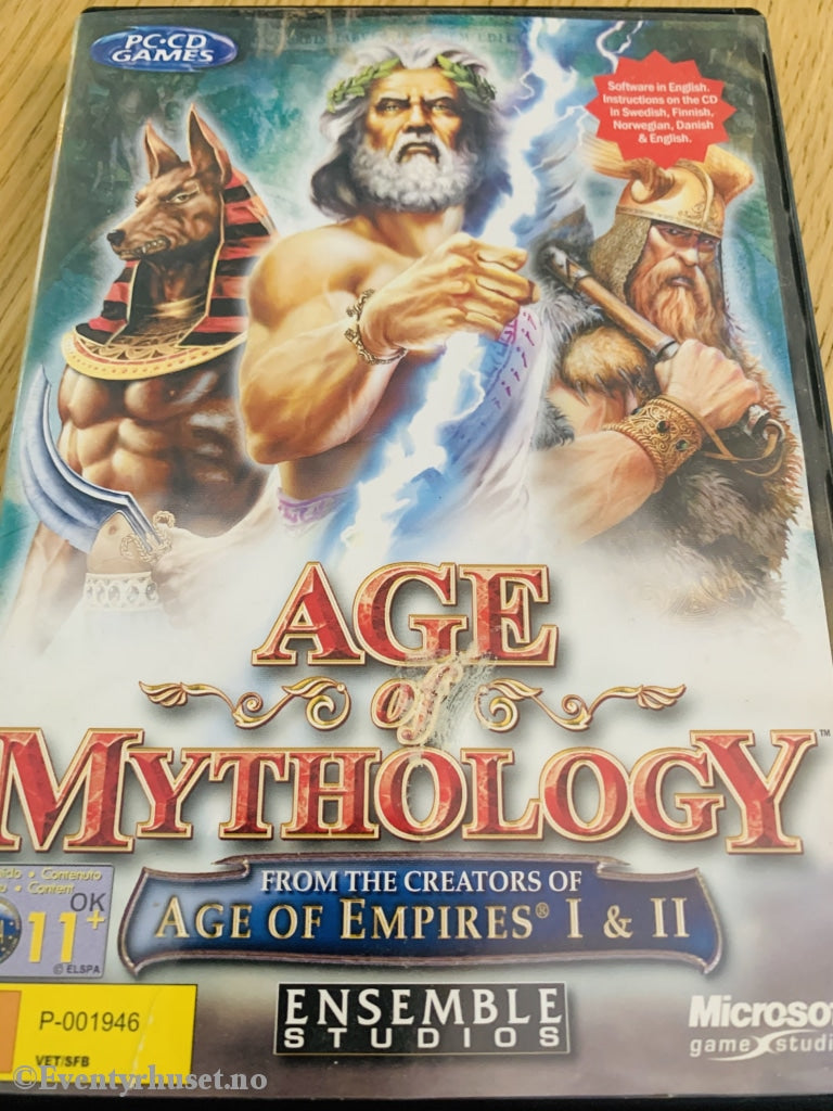 Age Of Mythology. Pc-Spill. Pc Spill