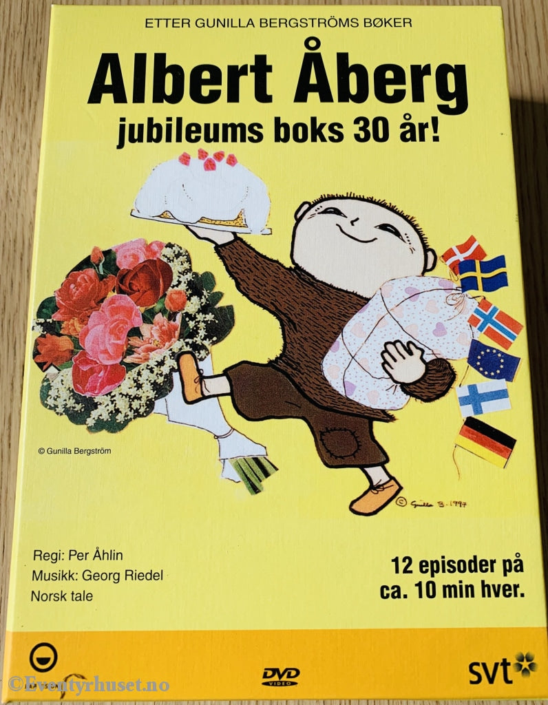 Albert Åberg Jubileumsboks 30 År! Dvd Samleboks.