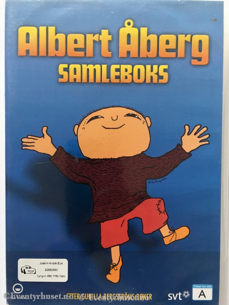 Albert Åberg Samleboks. Dvd. 4 Disc. Dvd