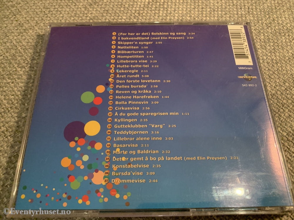 Alf Prøysen Velvalgte Barneviser. Cd. Cd