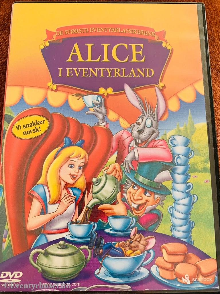 Alice I Eventyrland. 1988. Dvd. Dvd