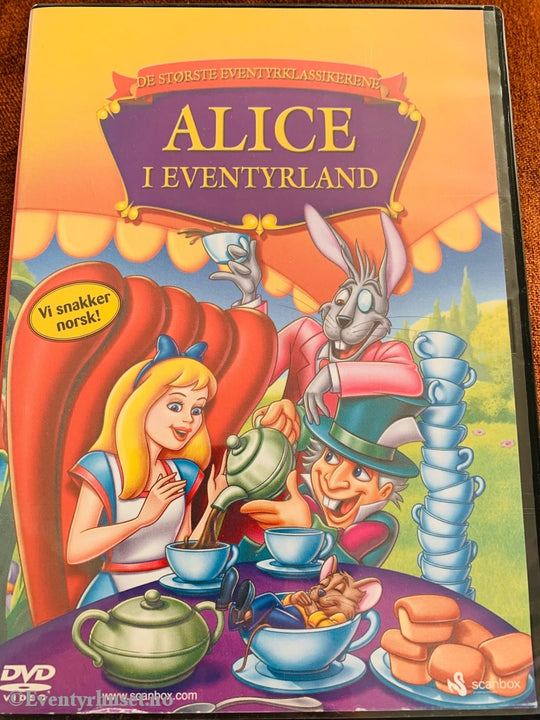 Alice I Eventyrland. 1988. Dvd. Dvd
