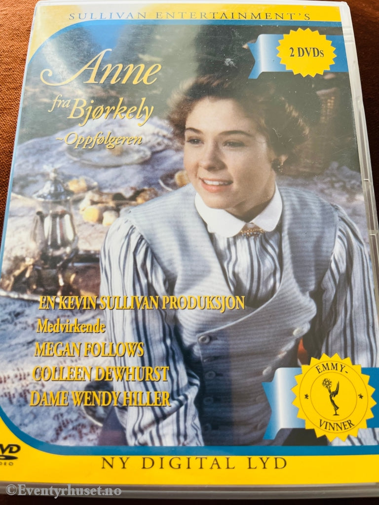 Anne Fra Bjørkely - Oppfølgeren. 1995. Dvd. Dvd