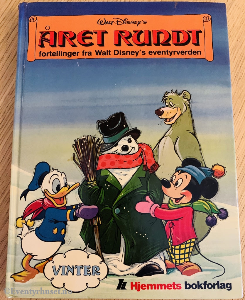 Året Rundt Fortellinger Fra Walt Disneys Eventyrverden. Vinter. 1979. Eventyrbok