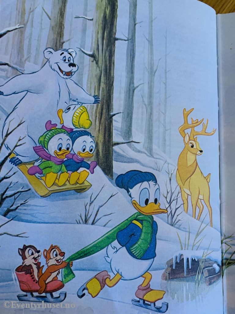 Året Rundt Fortellinger Fra Walt Disneys Eventyrverden. Vinter. 1979. Eventyrbok