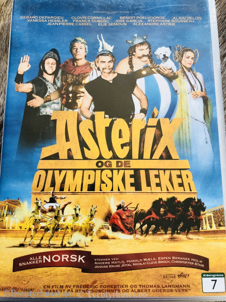 Asterix Og De Olympiske Leker. 2008. Dvd. Dvd