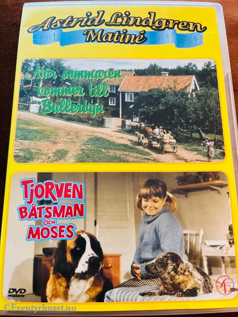 Astrid Lindgren. 1964/86. Matiné - Når Sommeren Kommer Till Bullebyn / Tjorven Båtsman Och Moses..