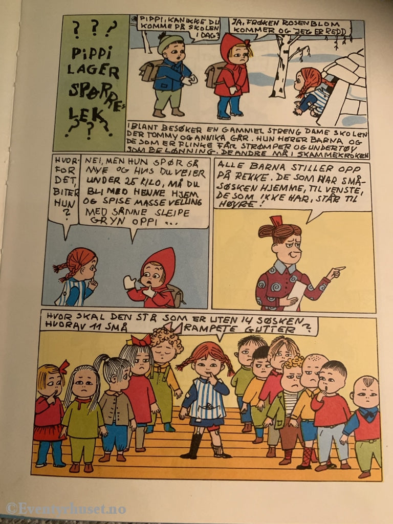 Astrid Lindgren. 1972. Pippi Går Til Sjøs. Fortelling