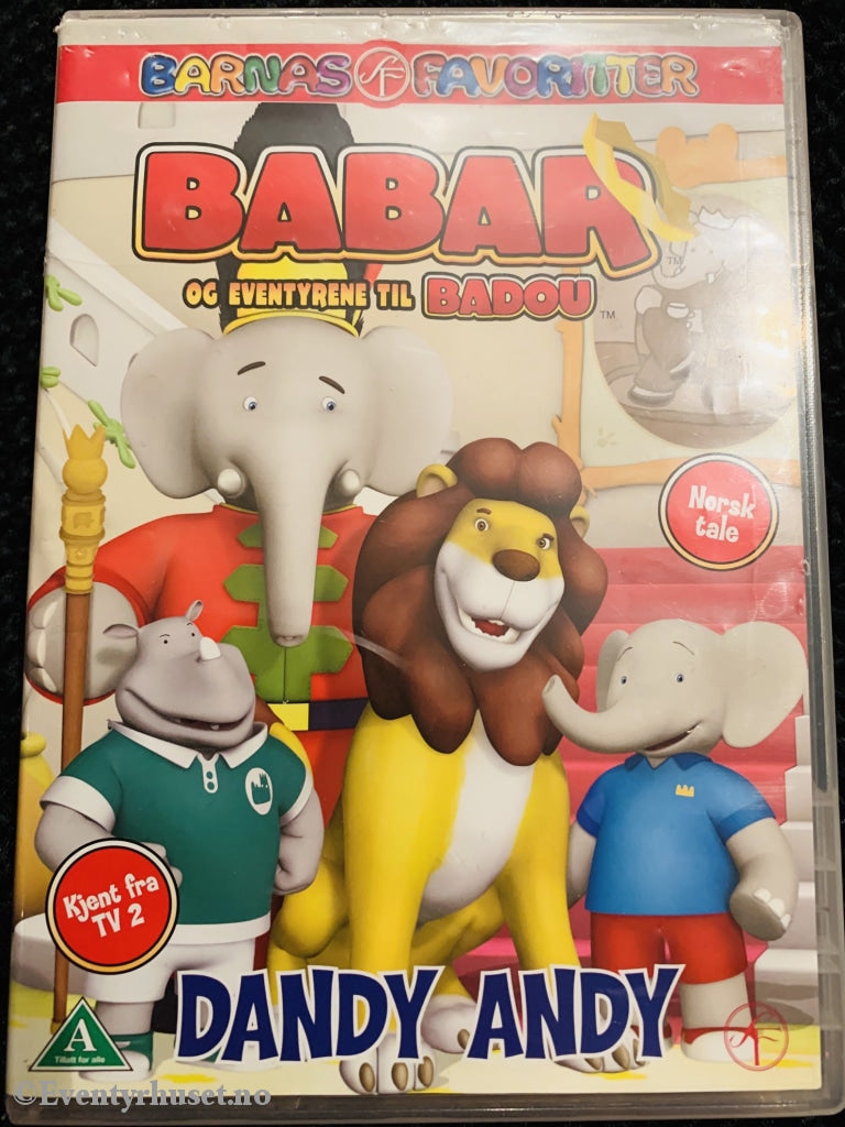 Babar Og Eventyrene Til Badou. 2010. Dvd. Dvd