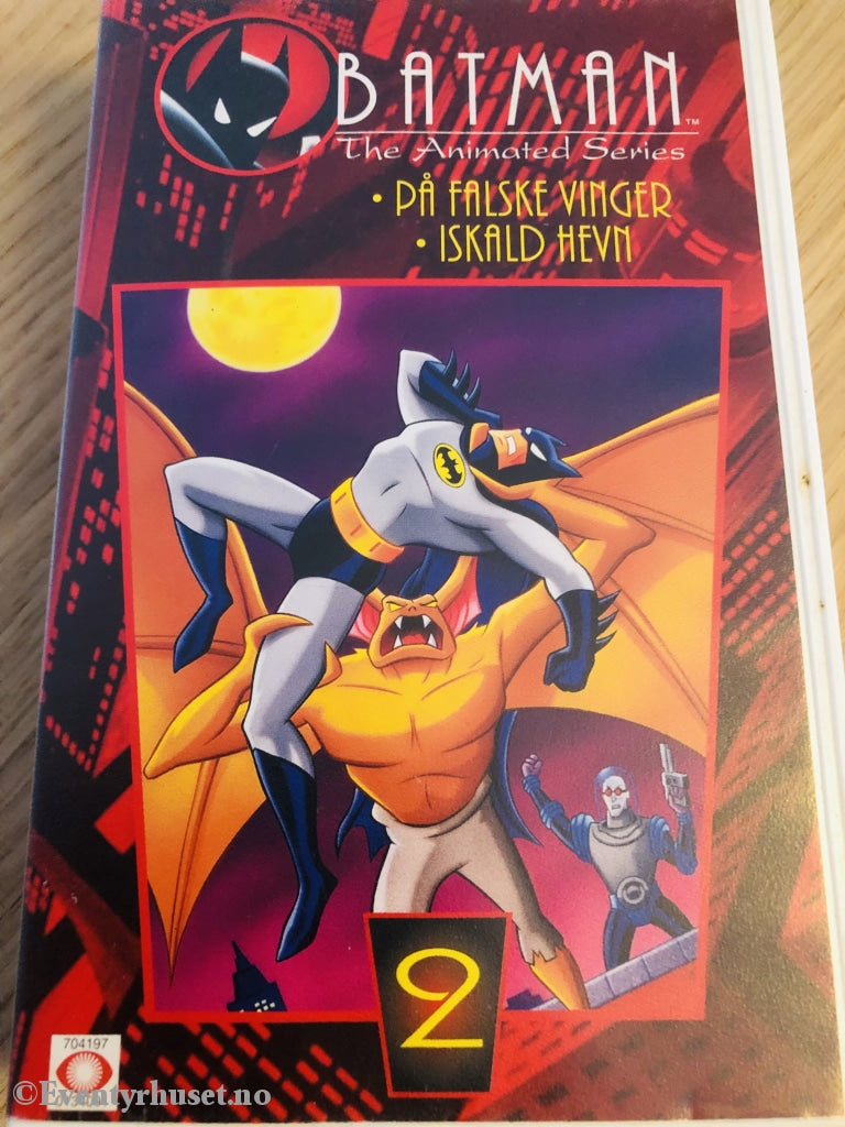 Batman Animated 2. På Falske Vinger / Iskald Hevn. 1997. Vhs. Vhs