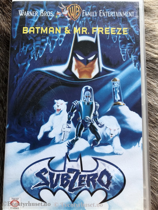 Batman & Mr. Freeze. 1998. Vhs. Vhs