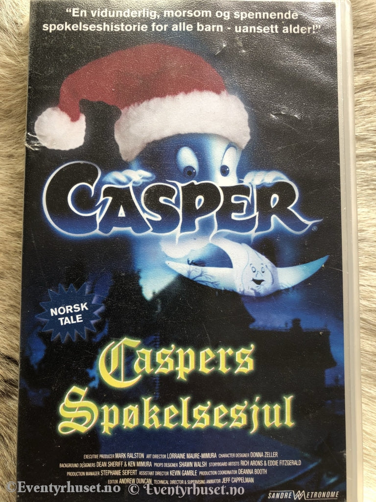 Caspers Spøkelsesjul. 2000. Vhs. Vhs