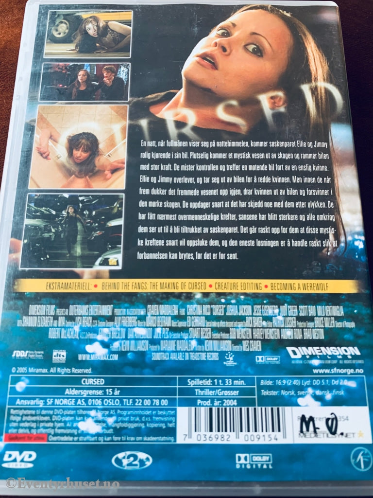Cursed. 2004. Dvd. Dvd